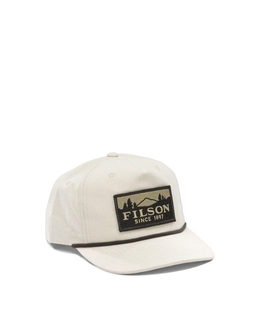 Filson Natural Cotton Hat for men
