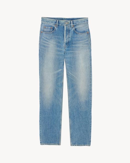 Saint Laurent Blue "Mick Long" Jeans