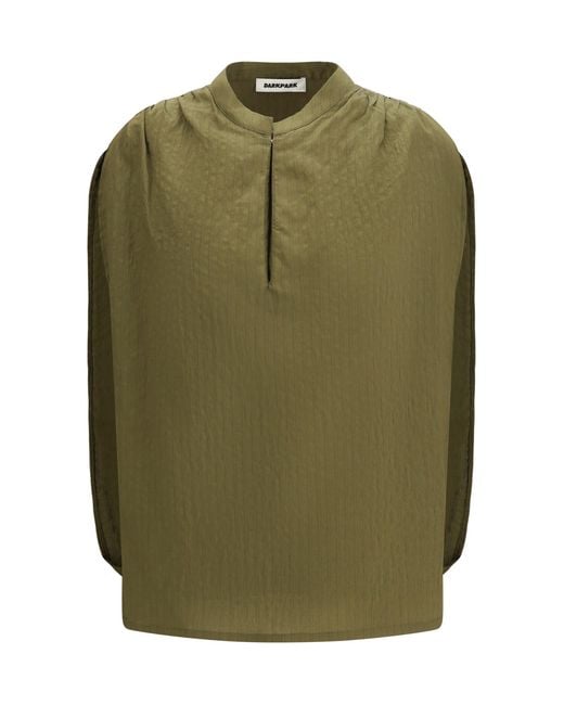 DARKPARK Green Blouse Tracy