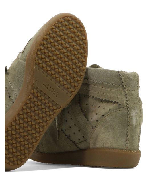 Isabel Marant Green "Bobby" Sneakers