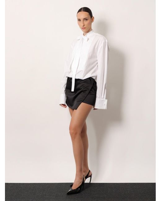 The Attico White Mini Dress