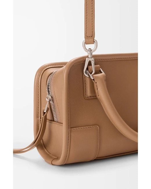 Loewe Brown Amazona 180 Small Handbag Mocha