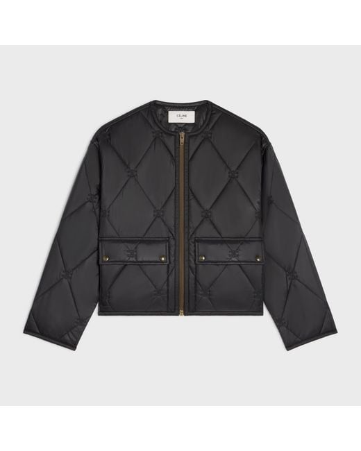 Women's Black Quilted Light Jacket