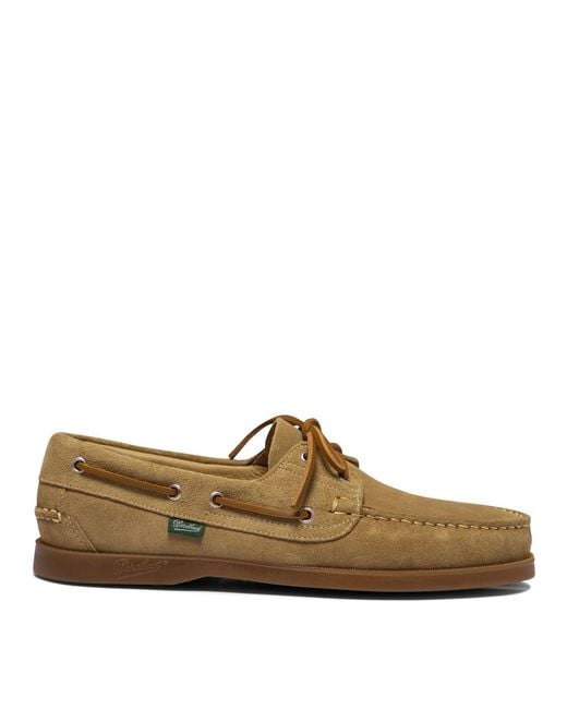 Paraboot Brown "Barth Marine" Lace-Up Loafers for men