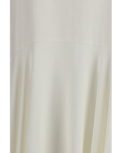 P.A.R.O.S.H. White Sleeveless Dress