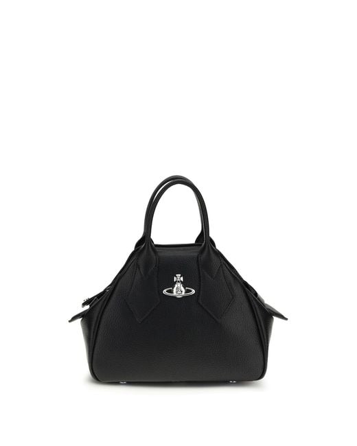 Vivienne Westwood Black Small Yasmine Handbag