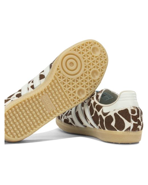 Adidas Originals Brown "Samba Og" Low Sneakers