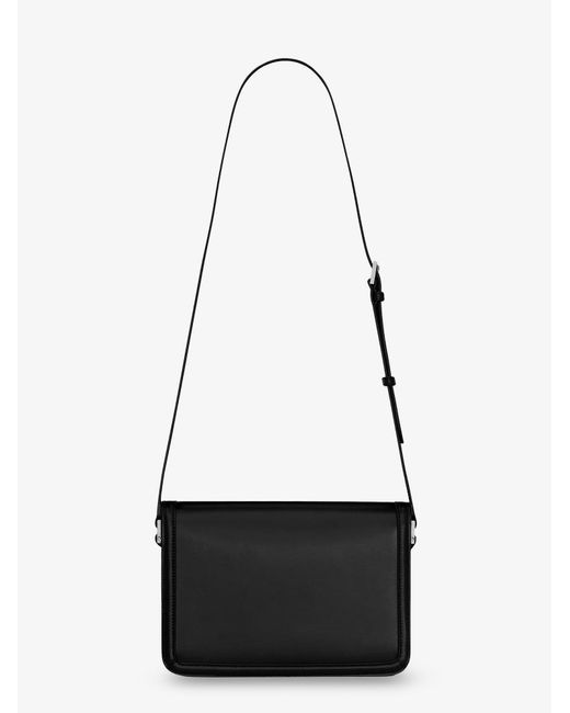 Saint Laurent White Satchel Solferino Medium Leather Crossbody Bag for men