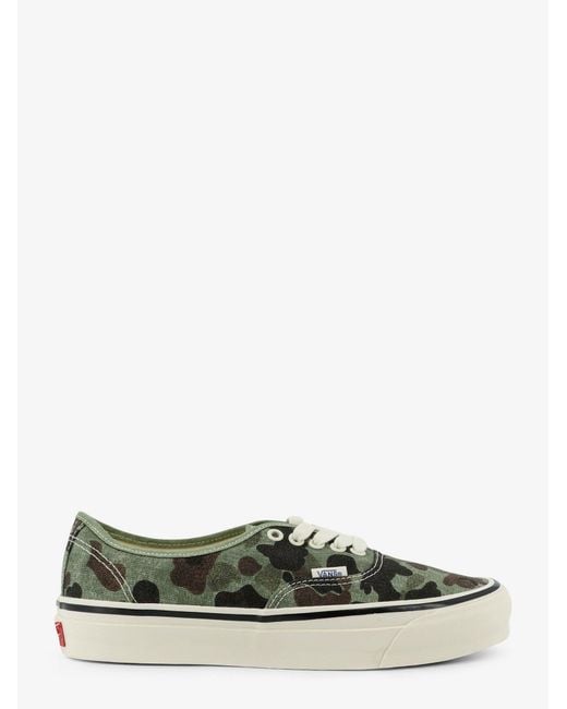Vans Green Lx Authentic 44 Canvas Sneakers for men