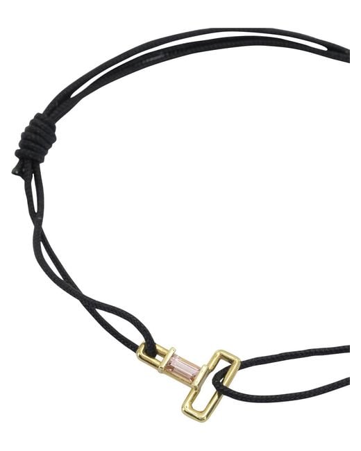Aliita Metallic "Letra T" Bracelet