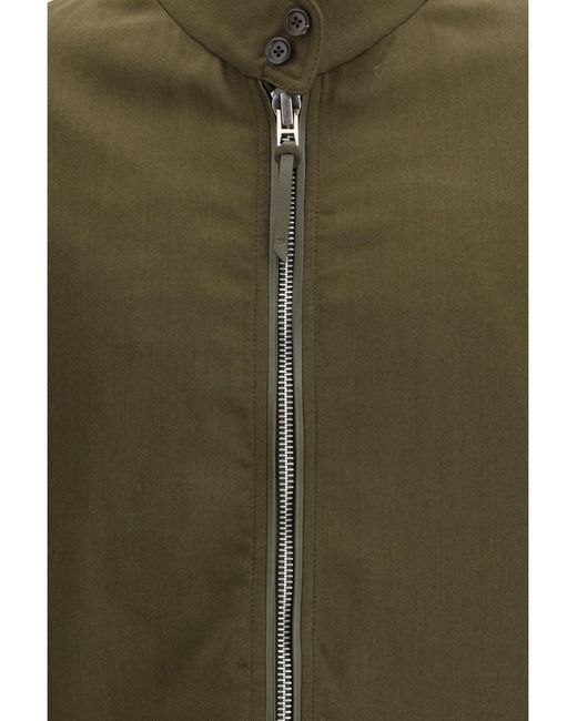 Tom Ford Green Harrington Jacket for men