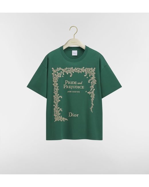 Women's Green Book Cover Oversize Fit T-Shirt