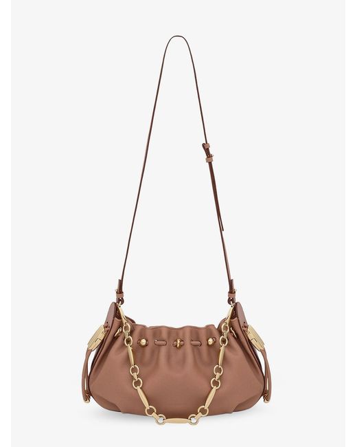 Zimmermann Brown Halcyon Leather Clutch
