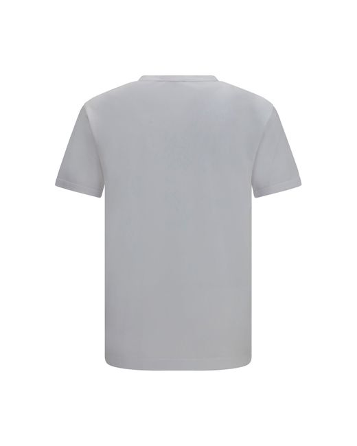Dolce & Gabbana Gray Cotton T-Shirt for men