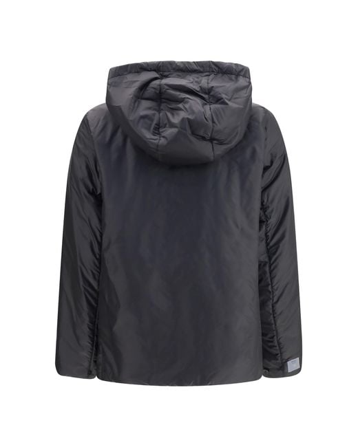 Max Mara Black Hooded Padded Jacket