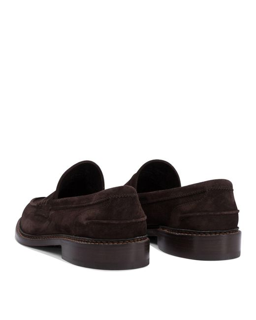 Tricker's Black Loafers & Slippers for men