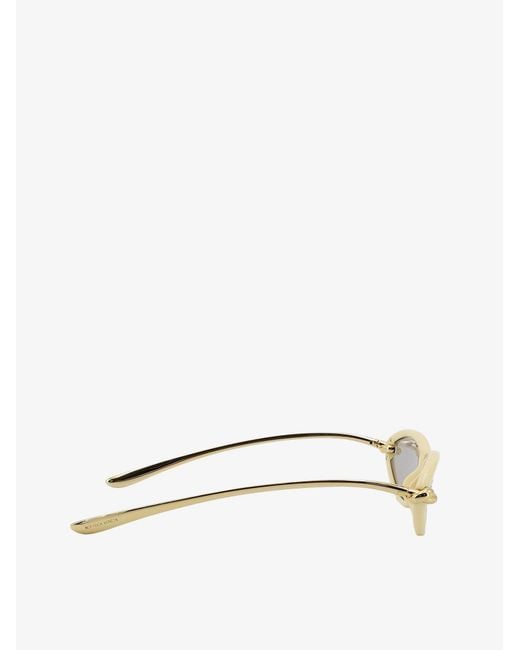 Bottega Veneta Natural Knot Cat-Eye Sunglasses