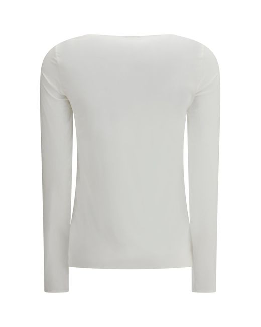 Wolford White Pure Long-Sleeve Top