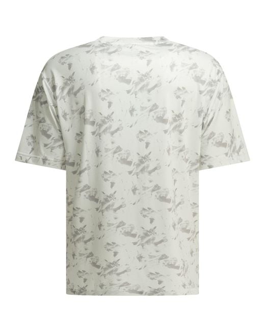 Oakley Gray "Enhance Qdevo Ss Tee Graphic 5.0" Crew-Neck T-Shirt for men