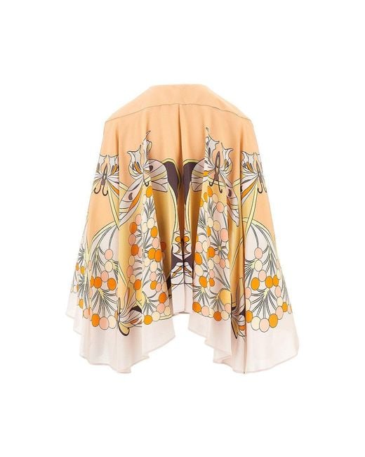 LaDoubleJ Metallic Crepe De Chine 'Magic' Top