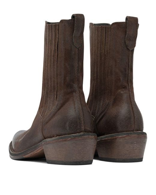 Moma Brown Dallas 50Mm Boots And Ankle Boots
