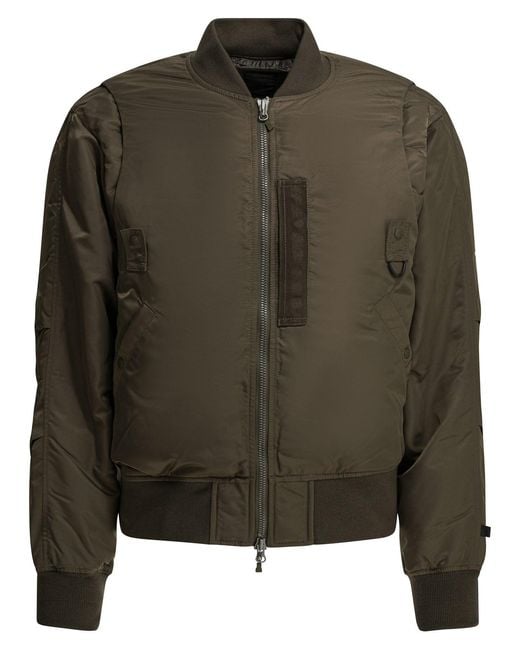 DAIWA PIER 39 Green Nylon Jacket for men