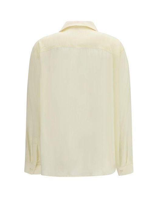 BAZISZT White Shirt Embroidered
