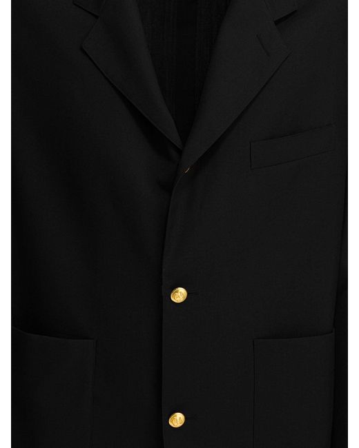 Beams Plus Black Wool Blazer Jackets And Coats