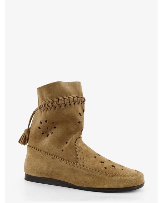 Isabel Marant Brown Woosta Suede Boots