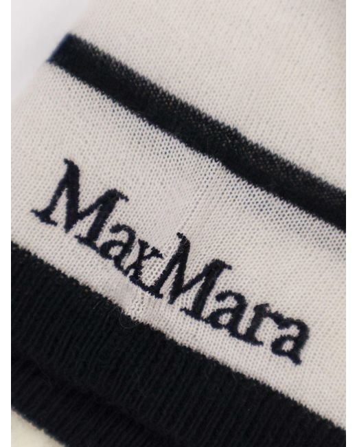 Max Mara White Sweaters Cashmere