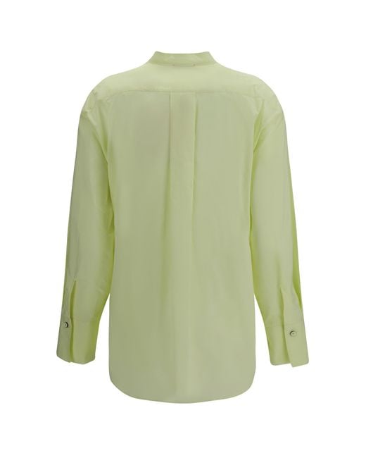 Forte_forte Green Forte_Forte Les Fleurs Embroidery Shirt