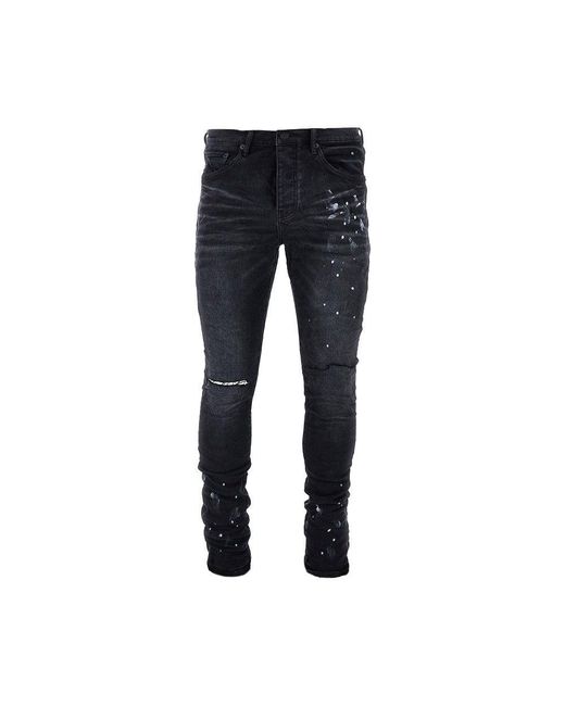 Purple Brand Blue Stretch Denim 'P001' Jeans for men
