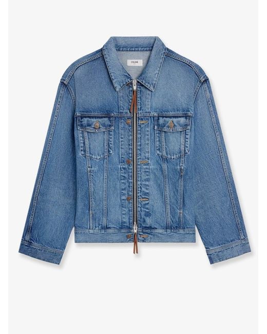 Céline Blue Denim Jacket for men