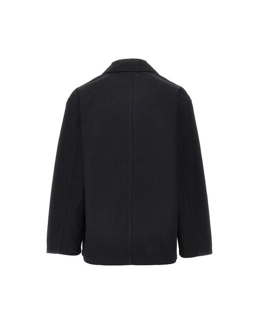 Carhartt Black 'Brader' Cotton Twill Blazer for men