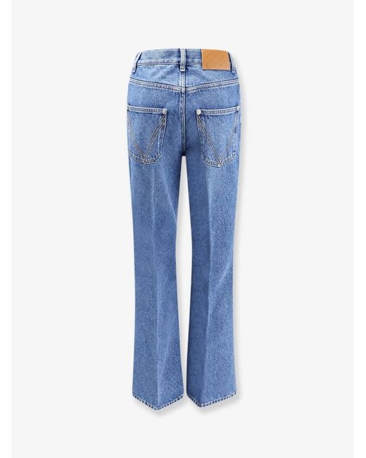 Bottega Veneta Blue Flared Cotton Jeans