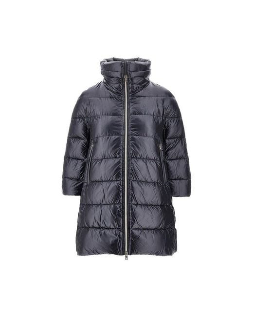 Herno Gray Ultralight Nylon 'Cleofe' Down Hacket