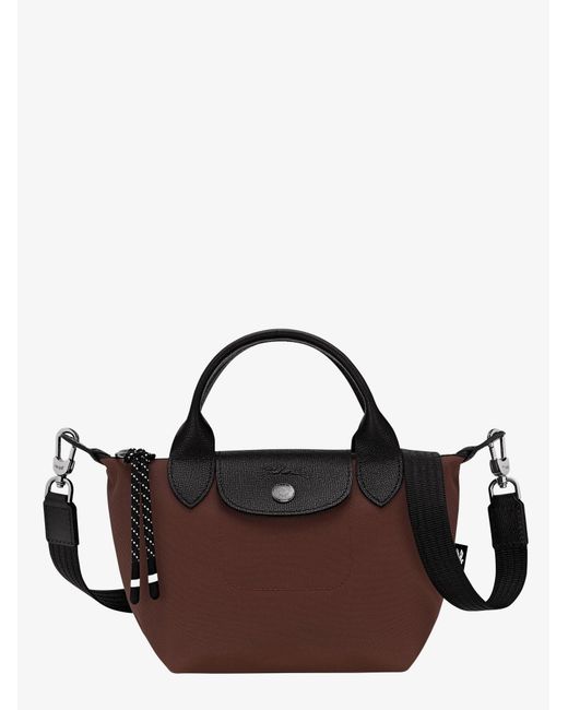 Longchamp Brown Le Pliage Energy Xs Nylon Shoulder Bag