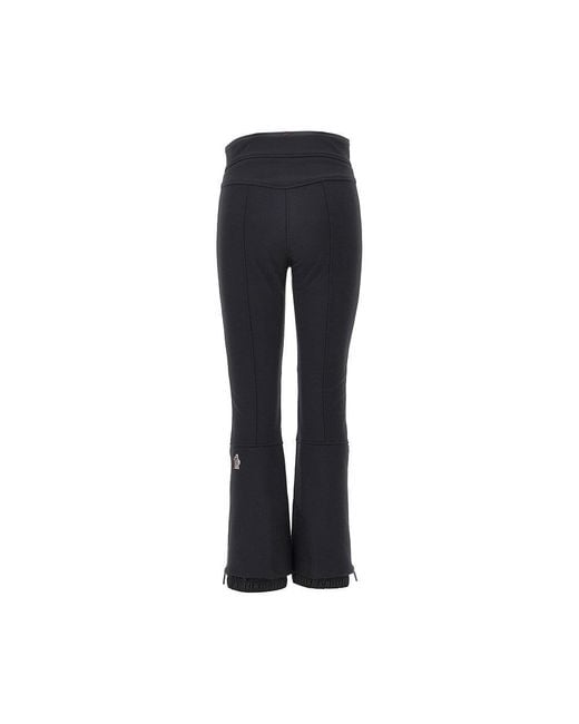 Moncler Black Stretch Ski Pants