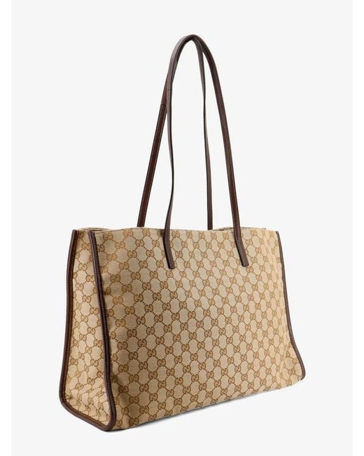 Gucci Natural Londra Large Shoulder Bag