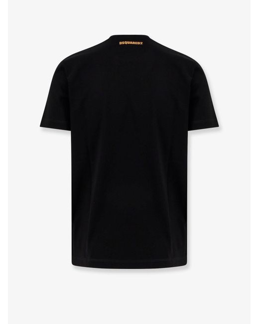 DSquared² Black Cool Fit Cotton T-Shirt for men