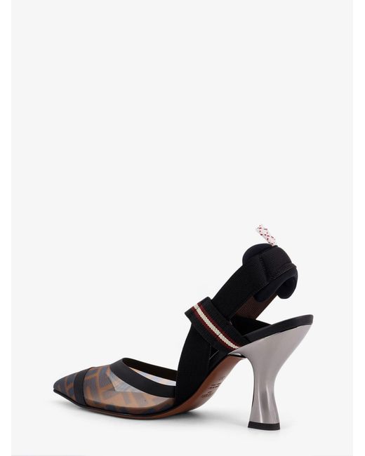 Fendi White With Heel Poliammide/Poliuretano