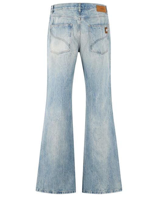 Amiri Blue 'Boot Cut' Light Denim Jeans for men