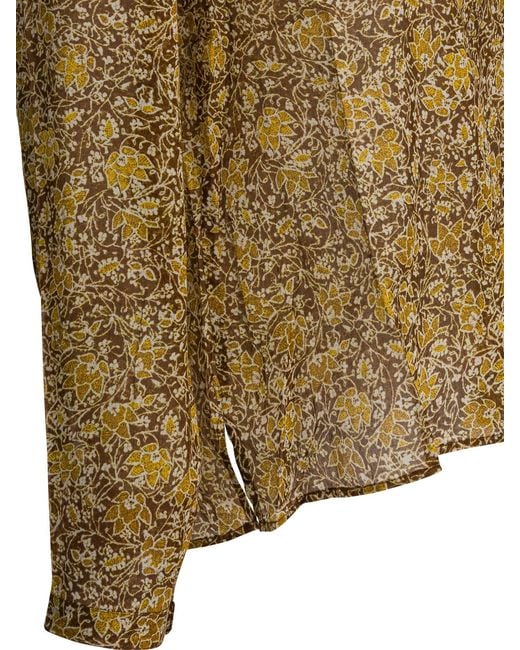 Isabel Marant Natural "Maria" Blouse