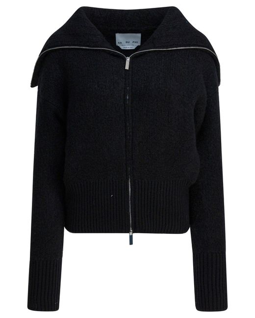 Sa Su Phi Black Jackets & Coats