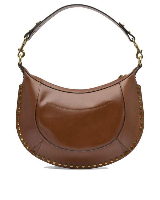 Isabel Marant Brown "Naoko" Medium Shoulder Bag
