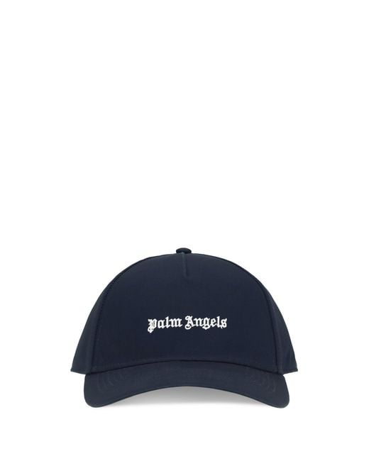 Palm Angels Blue Baseball Cap for men