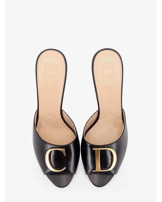 Dior Black Dior Dior Initials Leather Sandals