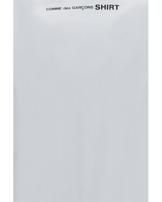 Comme des Garçons White Short-Sleeve Crewneck T-Shirt for men