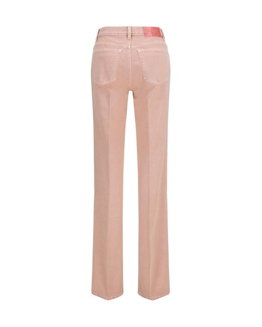 Chloé Pink Chloé Straight-Leg Jeans