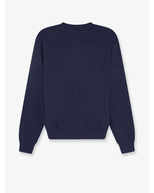 Aspesi Blue Cardigan Cotton